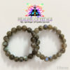 Labradorite Crystal Bracelet 10mm Round Beads AAA Quality [Darkish Color] (without certificate)
