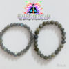 Labradorite Crystal Bracelet 8mm Round Beads AAA Quality [Darkish Color] (without certificate)