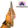 7 Chakra Clear Quartz Crystal Healing Wand 8 inch approx