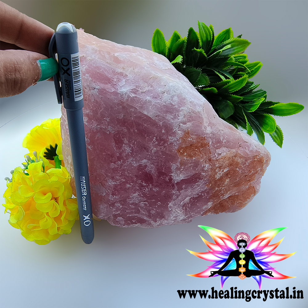 thumbnail image 2 of Natural Raw Rose Quartz Rough Stones - Large Pieces, 2.5-6 Oz Each (Pick Weight) 2 of 14