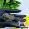 Labradorite Crystal Stone Ring Adjustable Large