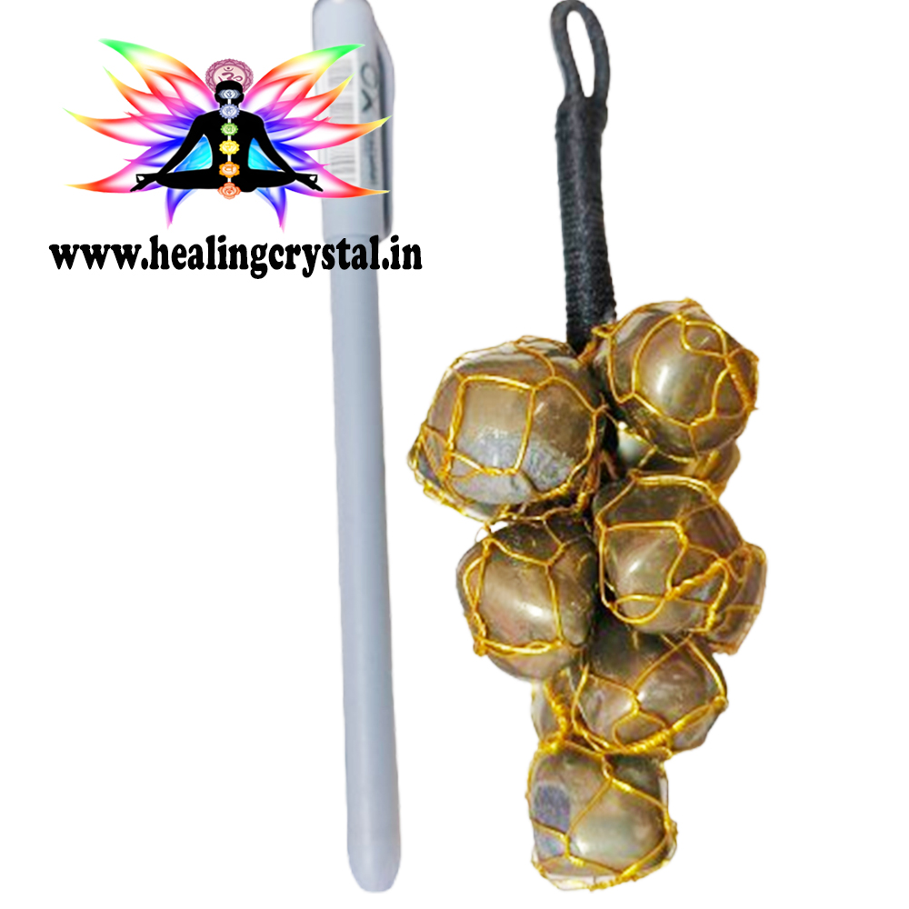 Gold Pyrite Door Car Crystal Hanging