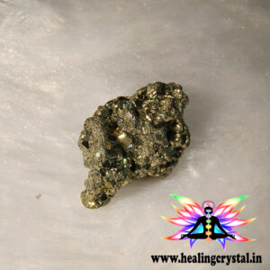 Gold Pyrite Crystal Raw Peru 17 grams Peru (Single Piece)