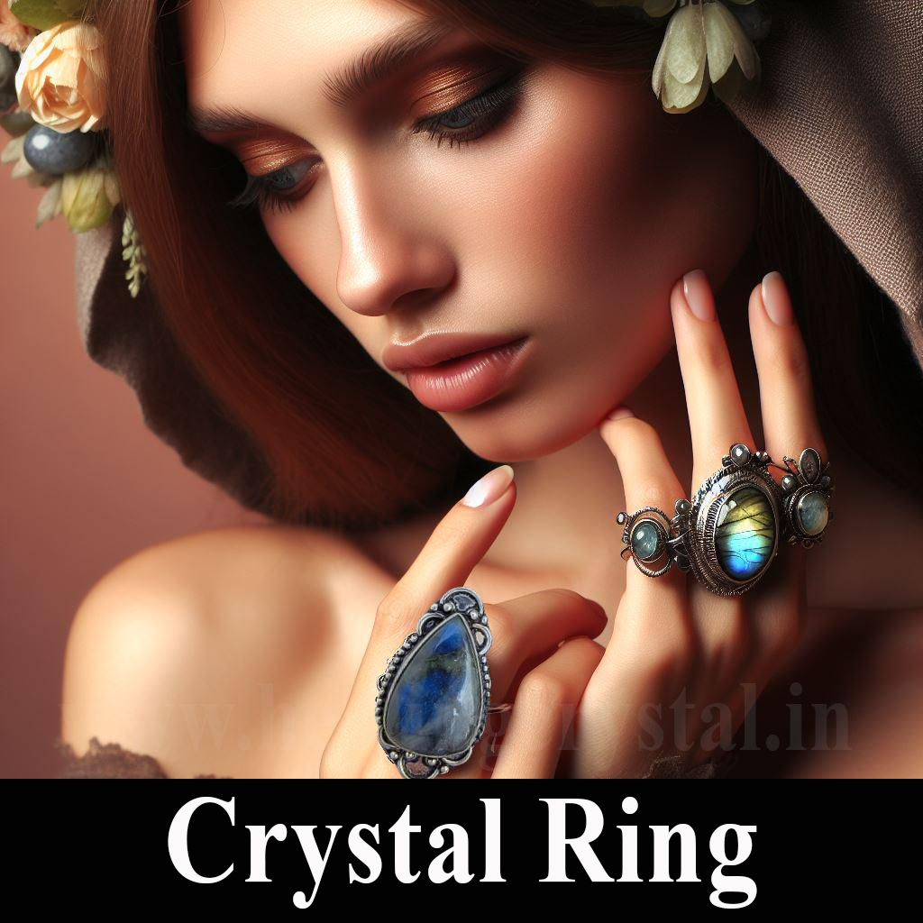 crystal Stone ring jewelry Healing Crystal Shop India