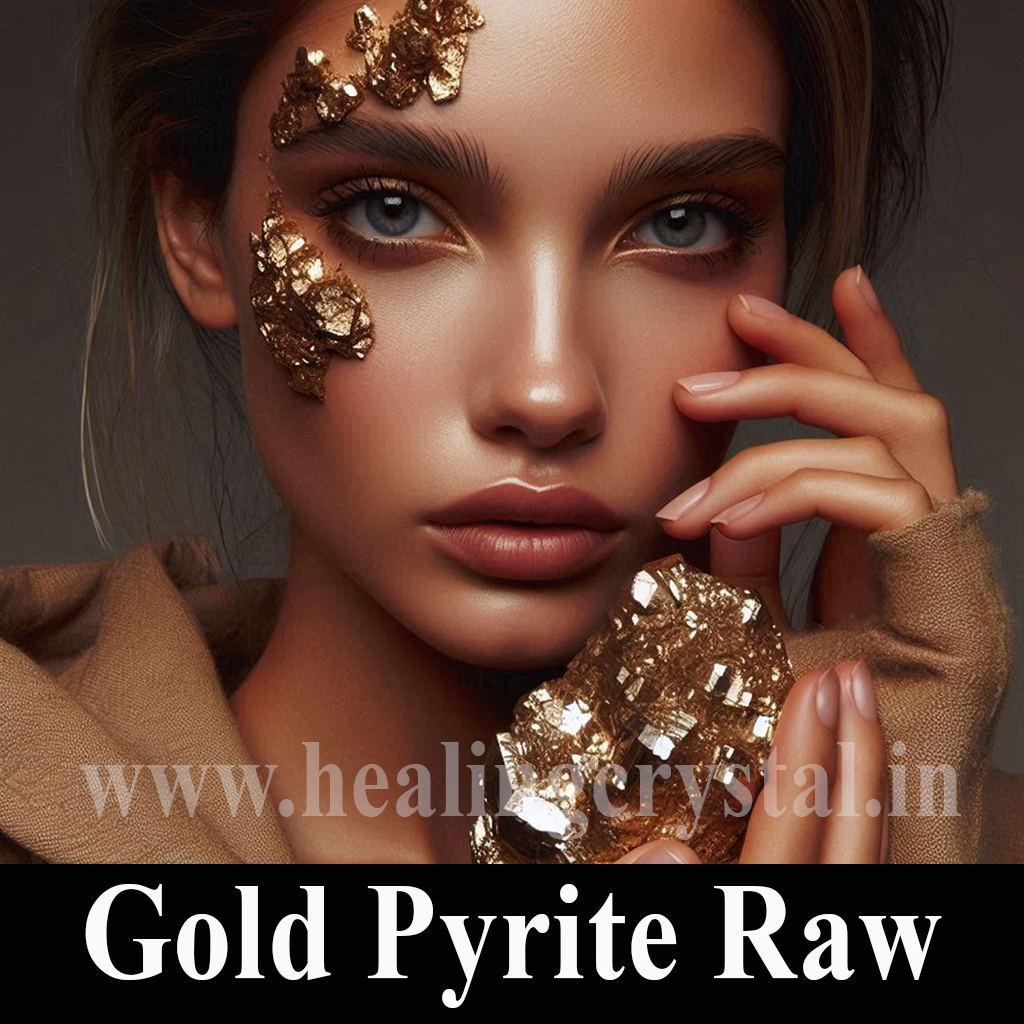 gold pyrite raw crystal Stone Healing Crystal Shop India