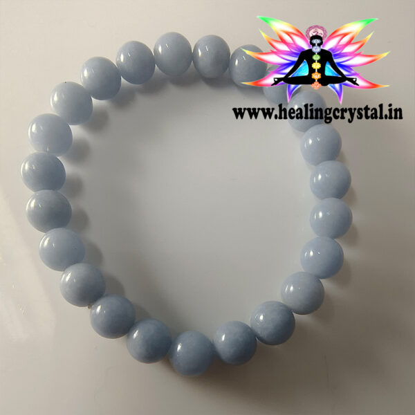 Angelite Crystal Stone Bracelet