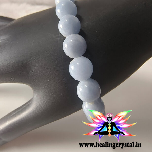 Angelite Crystal Stone Bracelet