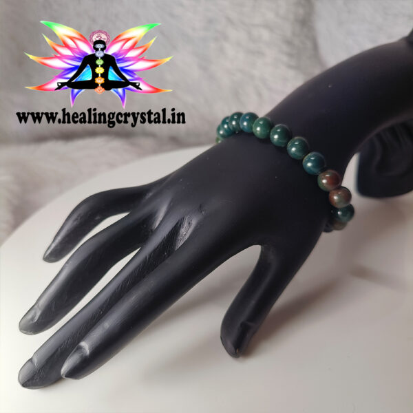 Bloodstone Crystal Stone Bracelet