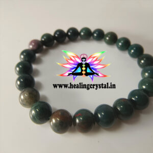 Bloodstone Crystal Stone Bracelet