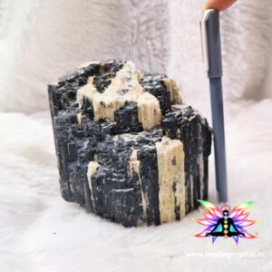 Black Tourmaline Crystal Raw 2.271kg (Single Piece)