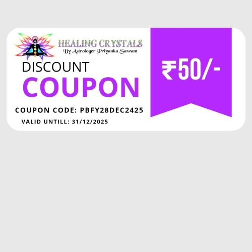 Discount Coupon Healing Crystal Shop India